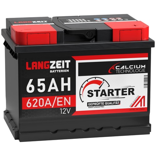 Autobatterie 12v 65ah - 12v,