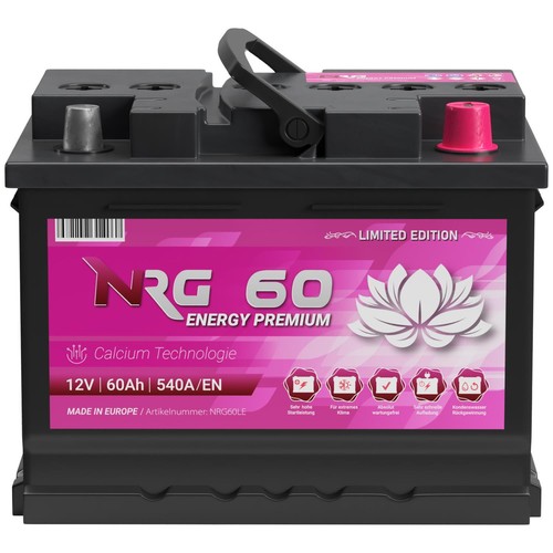 Autobatterie 60ah 12v nrg - autobatterie,