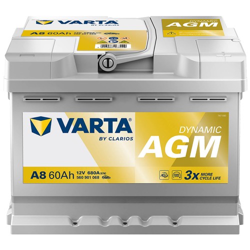 Varta dynamic agm 12v 60ah - dynamic,