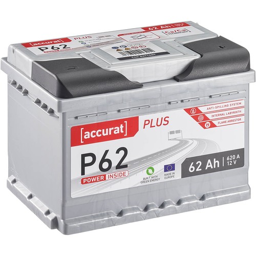 Accurat plus autobatterie 62ah - plus,