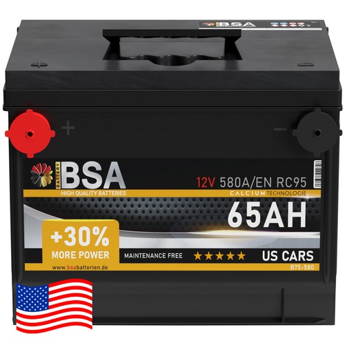Bsa autobatterie 65ah - us,