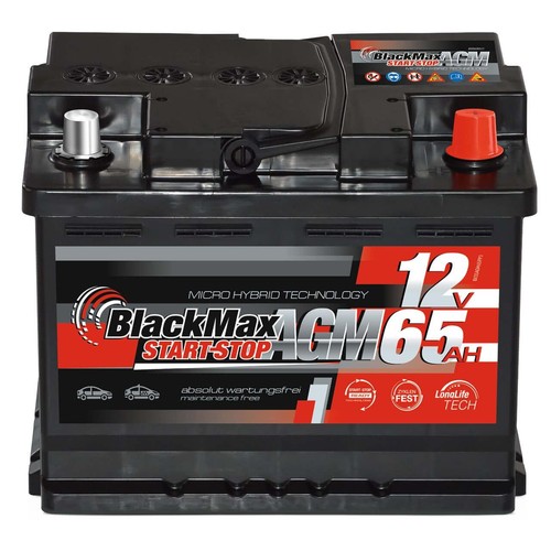 Agm autobatterie 12v 65ah - autobatterie,