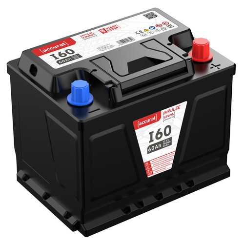 Lithium autobatterie 60ah 12v - lithium,