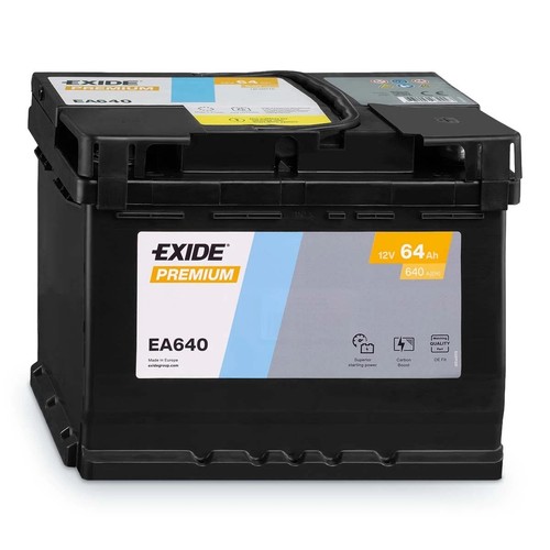Exide ea640 12v 640a en - 64,