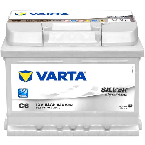 Autobatterie 12v 52ah 520a - 12v,
